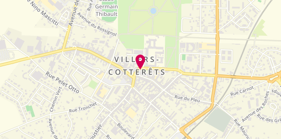 Plan de Optipri, 10 Place de l'Hotel de Ville, 02600 Villers-Cotterêts