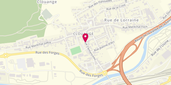 Plan de Lissac, 45 Rue Clemenceau, 57185 Clouange