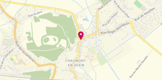 Plan de Les Opticiens du Vexin - Chaumont, 8 Rue de la République, 60240 Chaumont-en-Vexin