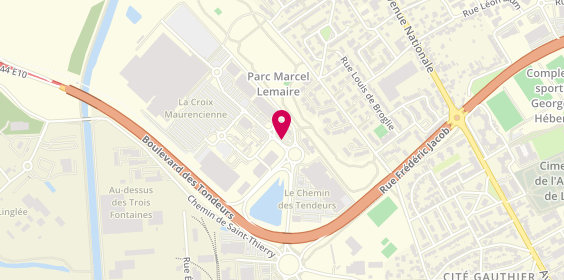 Plan de Krys, La Croix Maurencienne Centre Commercial E.leclerc, 51370 Saint-Brice-Courcelles