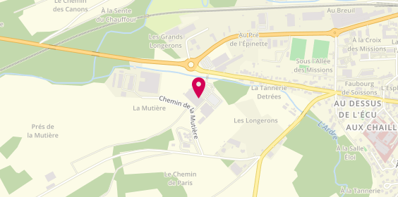 Plan de Dorckel David Optique, Route de Soissons, 51170 Fismes