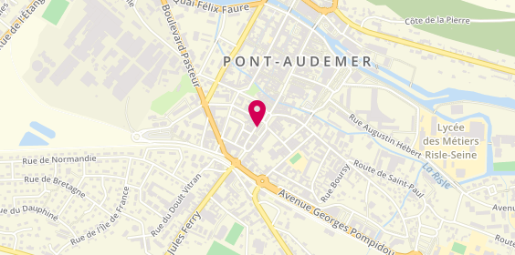 Plan de Optic 2000, 9 Rue Gambetta, 27500 Pont-Audemer