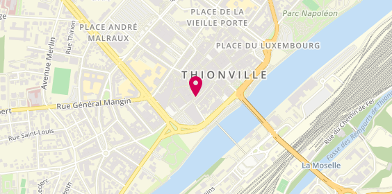 Plan de Optique Pieraut, 31 Rue Paris, 57100 Thionville
