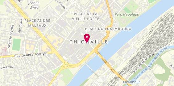 Plan de L'Optique du Beffroi, 5 place Anne Grommerch, 57100 Thionville