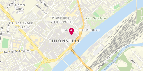 Plan de Cm Optique, 15 Rue du Luxembourg, 57100 Thionville