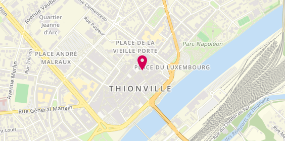 Plan de Les Belles Lunettes, 17 Rue du Mersch, 57100 Thionville