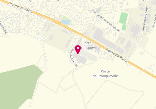 Plan de Optical Center, 803 Route de Paris, 76520 Franqueville-Saint-Pierre