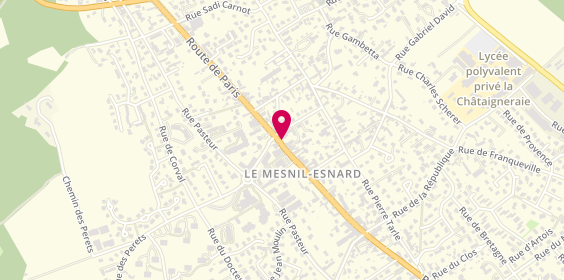 Plan de Les Lunettes de Mathieu, 130 Route de Paris, 76240 Le Mesnil-Esnard