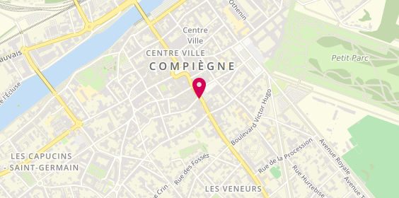 Plan de Optical Center, 10 Rue Magenta, 60200 Compiègne