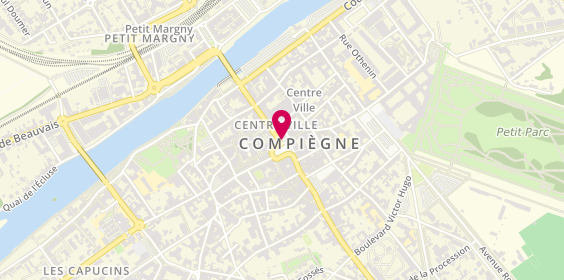 Plan de Choqueuse Michel, 2 Bis Place Hôtel de Ville, 60200 Compiègne