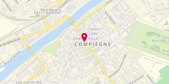 Plan de New Look Optique, 48 Rue Solférino, 60200 Compiègne