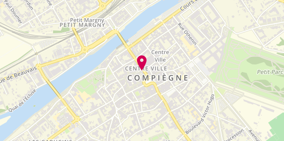 Plan de Opticien KRYS, 40 Rue Solférino, 60200 Compiègne