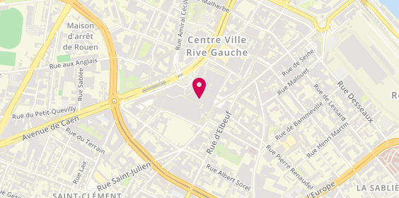 Plan de Les Opticiens Conseils, Centre Commercial Saint Sever
avenue de Bretagne, 76100 Rouen