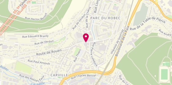 Plan de Optic 2000, 71 Rue Sadi Carnot, 76160 Darnétal