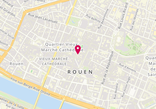 Plan de Lempereur Opticiens, 8 Rue Eugène Boudin, 76000 Rouen