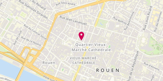 Plan de One Optique, 12 Rue Guillaume le Conquérant, 76000 Rouen