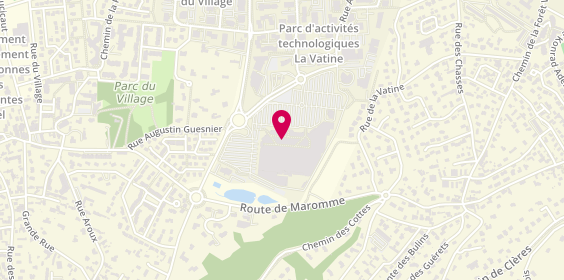 Plan de Alain Affelou, Centre Commercial Carrefour la Vatine, 76130 Mont-Saint-Aignan
