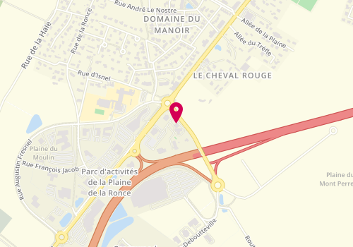 Plan de Optical Center, 239 Rue du Mont Perreux, 76230 Isneauville