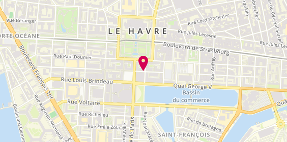 Plan de Optical Center, 141 Rue Victor Hugo, 76600 Le Havre