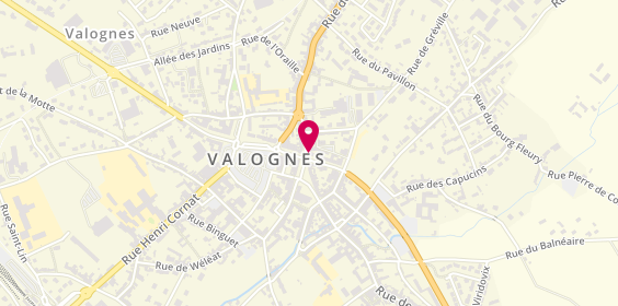 Plan de Lissac l'Opticien VALOGNES, 7 Boulevard Division Leclerc, 50700 Valognes
