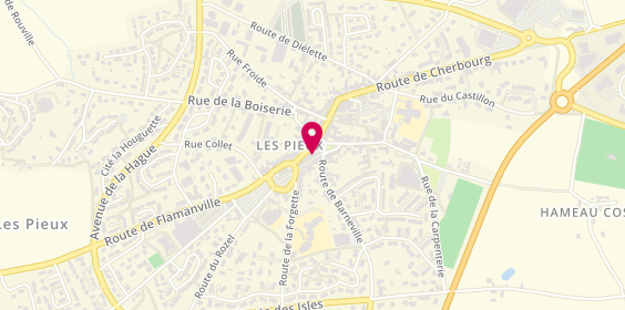 Plan de Charles Optique, 21 Rue Centrale, 50340 Les Pieux