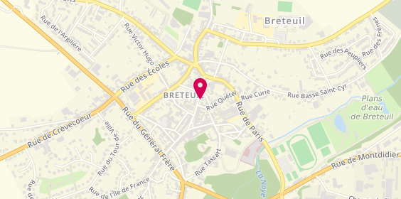 Plan de Bret'Oeil Optic, 17 Rue de la République, 60120 Breteuil