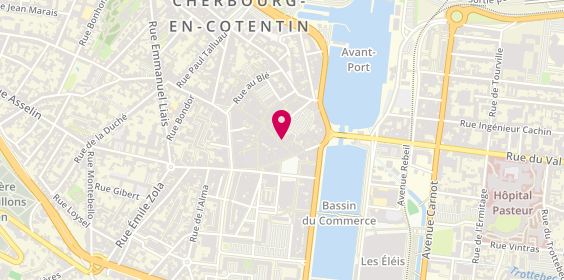 Plan de Générale d'Optique, 15 Rue du Château, 50100 Cherbourg-en-Cotentin