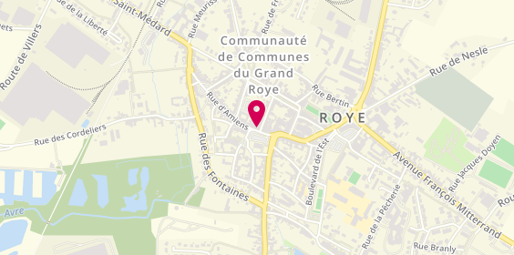 Plan de Regard & Moi, 14 Place Jacques Fleury, 80700 Roye