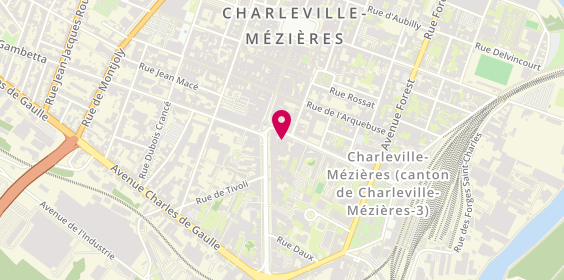 Plan de Lissac, 10 avenue Jean Jaurès, 08000 Charleville-Mézières