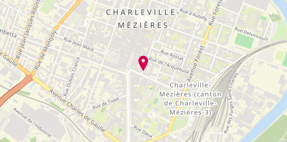 Plan de Clin d'Oeil, 13 avenue Jean Jaurès, 08000 Charleville-Mézières