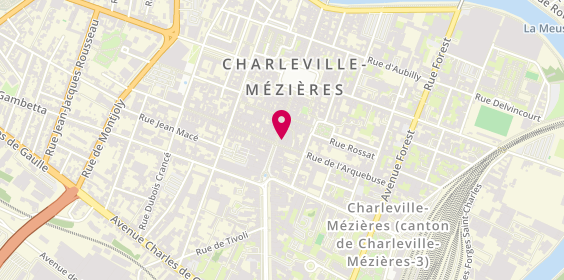 Plan de La Boîte à Binocles Charleville-Mézières, 57 Rue de la République, 08000 Charleville-Mézières