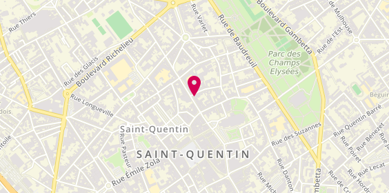 Plan de Atol, 28 Rue Raspail, 02100 Saint-Quentin