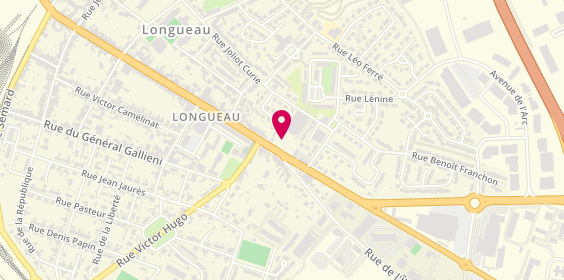 Plan de Un Regard Une Ecoute, 163 avenue Henri Barbusse, 80330 Longueau