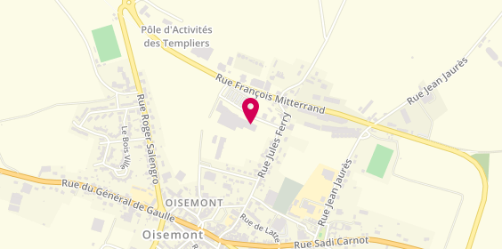 Plan de Optique Rigolle, 8 Rue Pierre Verdure, 80140 Oisemont