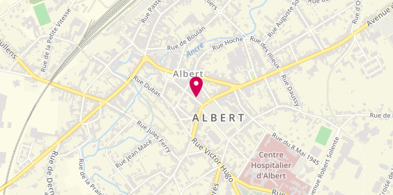 Plan de Optique de l'Ancre, 31 Rue Jeanne d'Harcourt, 80300 Albert
