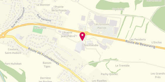Plan de Le Collectif des Lunetiers, 2 Bis Route de Beauraing, 08600 Givet
