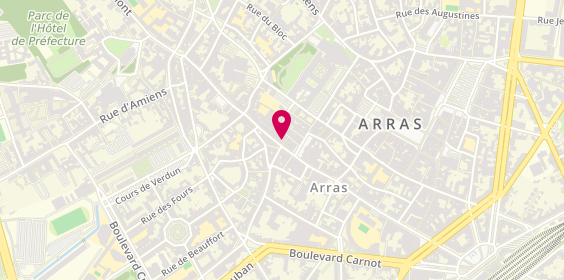 Plan de Maneo Arras, 14 Rue Saint-Aubert, 62000 Arras