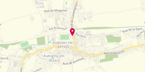 Plan de Regards Aubigny, 23 Rue Emile Delombre, 62690 Aubigny-en-Artois