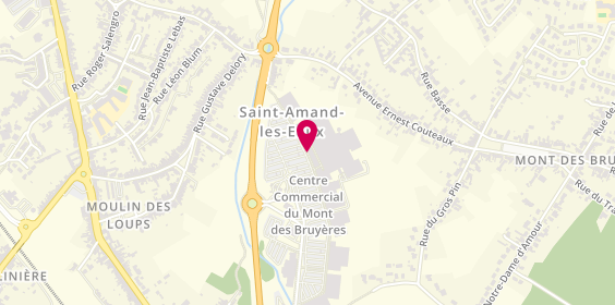 Plan de Atol Les Opticiens, Centre Commercial Leclerc Rocade Nord du parc, 59230 Saint-Amand-les-Eaux
