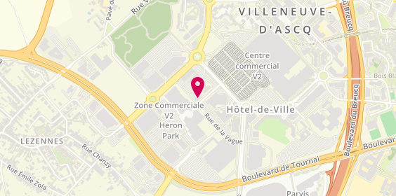 Plan de Optical Center, 10 Rue du Vaisseau, 59650 Villeneuve-d'Ascq