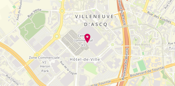 Plan de Les Opticiens Conseils, Centre Commercial V2
Boulevard de Valmy, 59650 Villeneuve-d'Ascq