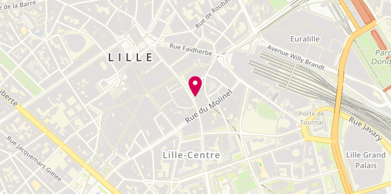 Plan de Opticien Visagiste - Virginie Brunel Optique / le Collectif des Lunetiers (Vision Plus), 61 Rue Pierre Mauroy, 59800 Lille