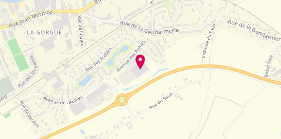 Plan de Optic 2000, avenue des Aulnes, 59253 La Gorgue