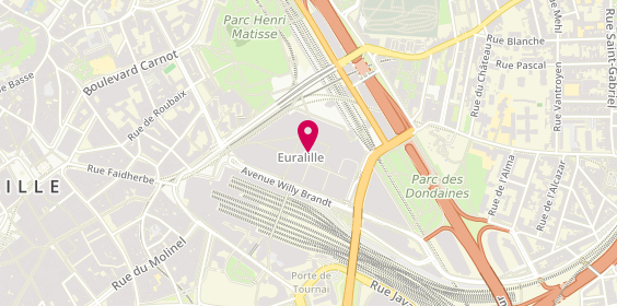 Plan de Generale d'Optique, Centre Commercial Euralille
100 avenue Willy Brandt, 59777 Lille
