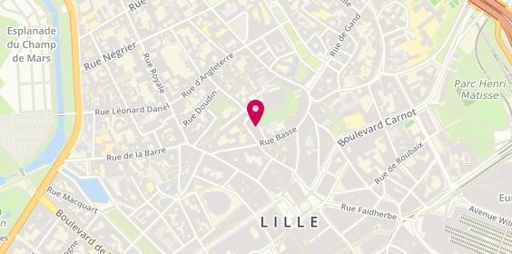 Plan de Sacrées Mirettes, 15 Bis Rue du Cirque, 59800 Lille