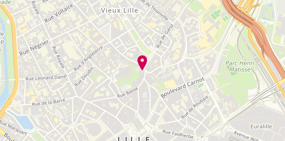 Plan de Optical Center, 1 place Louise de Bettignies, 59000 Lille