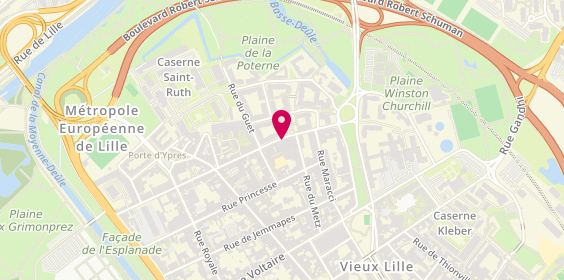 Plan de Vision Plus, 46 Rue Saint Sébastien, 59000 Lille
