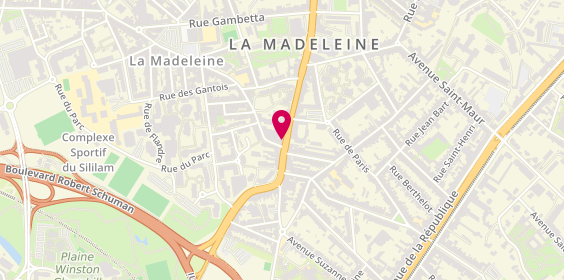 Plan de La Lunetterie, 95 Rue du Général de Gaulle, 59110 La Madeleine