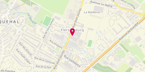 Plan de L'Etui A Lunettes, 208 Rue Jean Jaurès, 59491 Villeneuve-d'Ascq