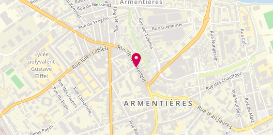 Plan de Audition Mutualiste, 118 Rue Dunkerque, 59280 Armentières